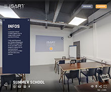 Visite virtuelle : École Isart Digital