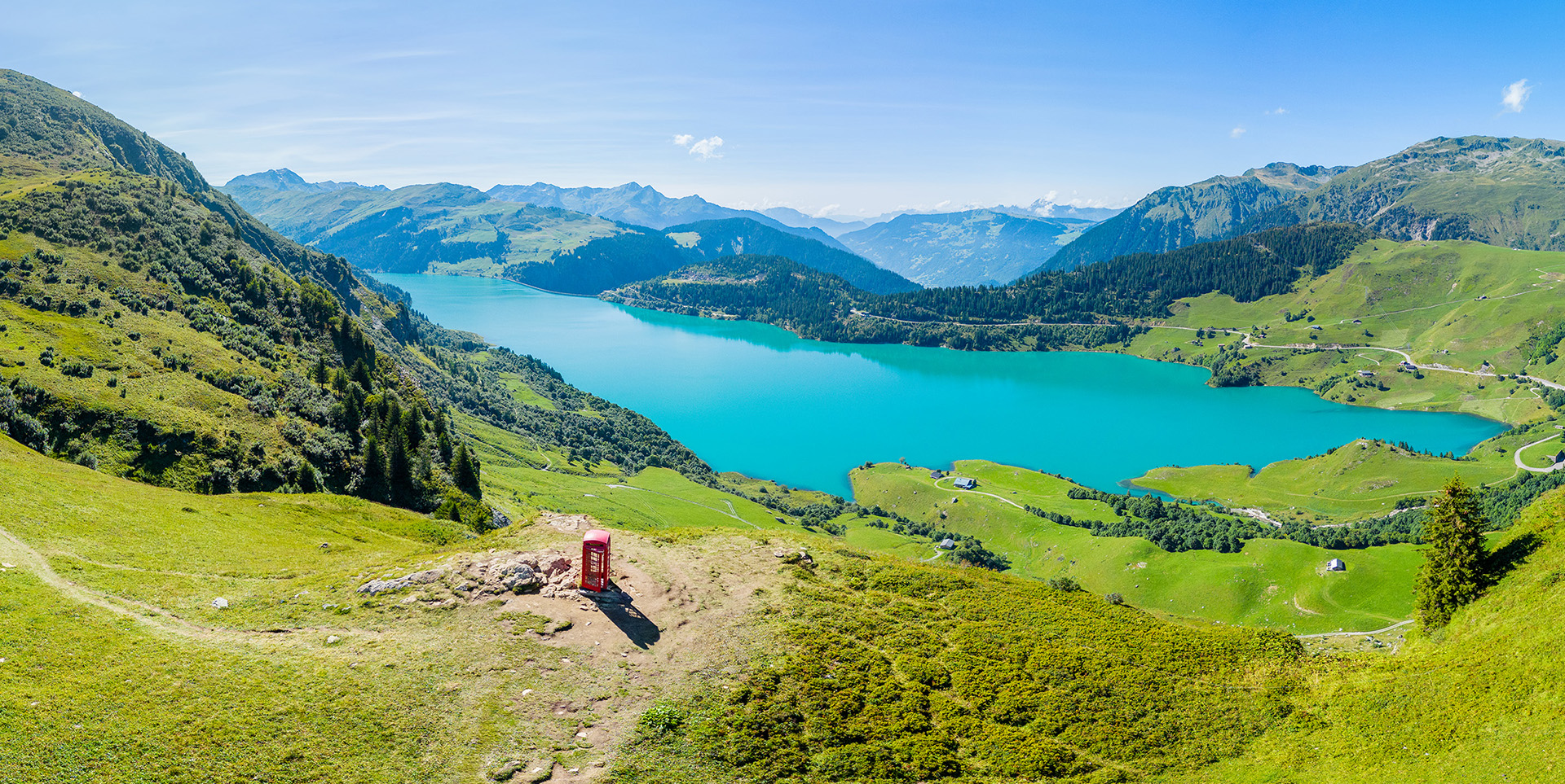 Lac de Roselend - Photos 360 drone